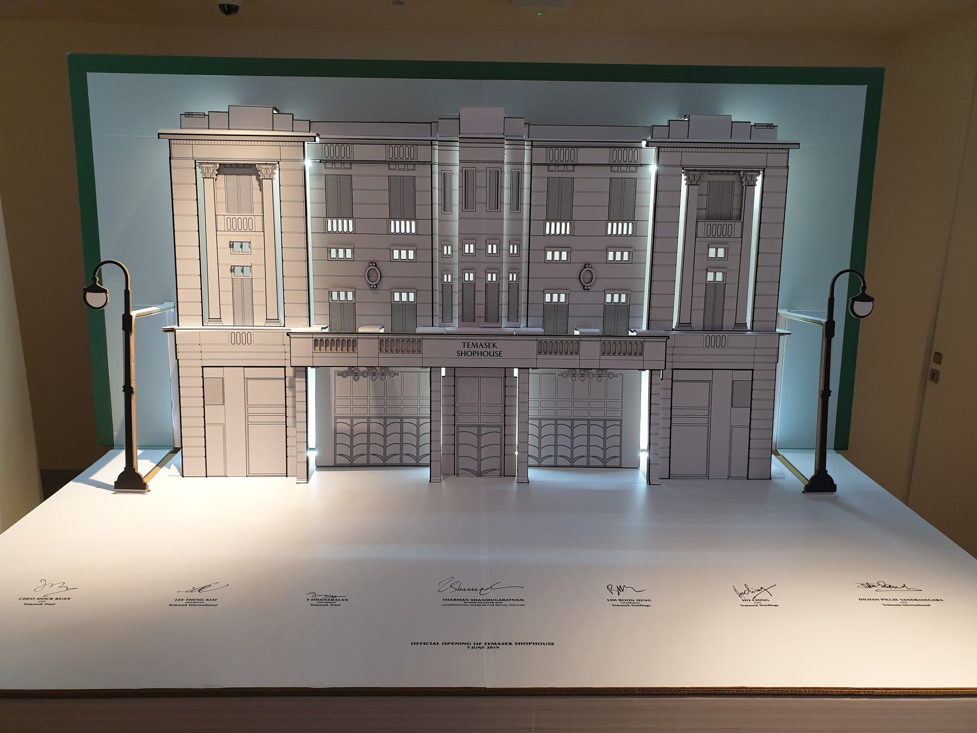 Temasek Shophouse Opening