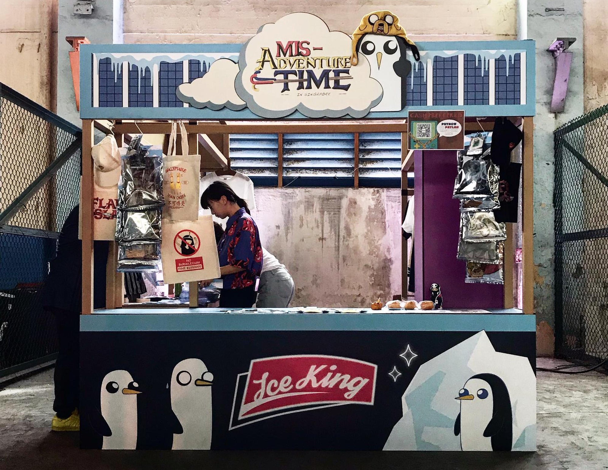 FLABSLAB POP UP BOOTH