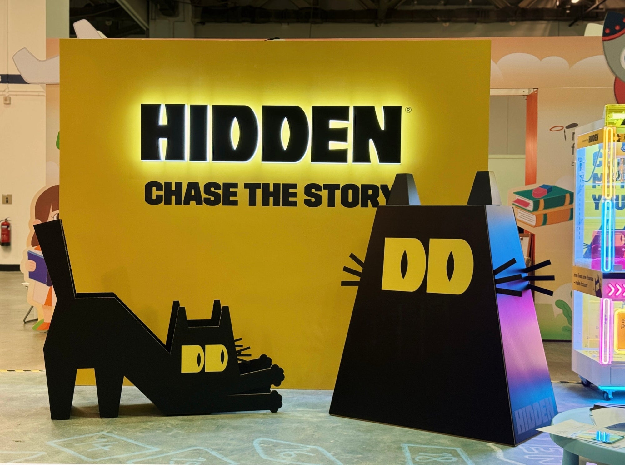 3d cardboard-cardboard backdrop-event installation-event installation