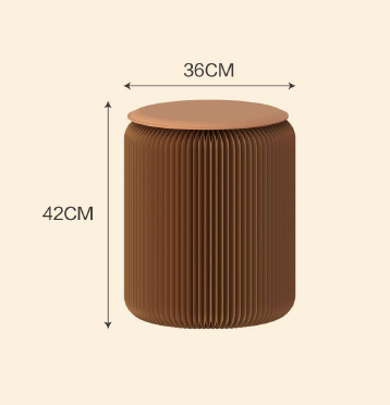 ACCORDIO Stool - Brown