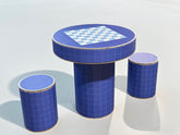 Checkered Mosaic Table Set