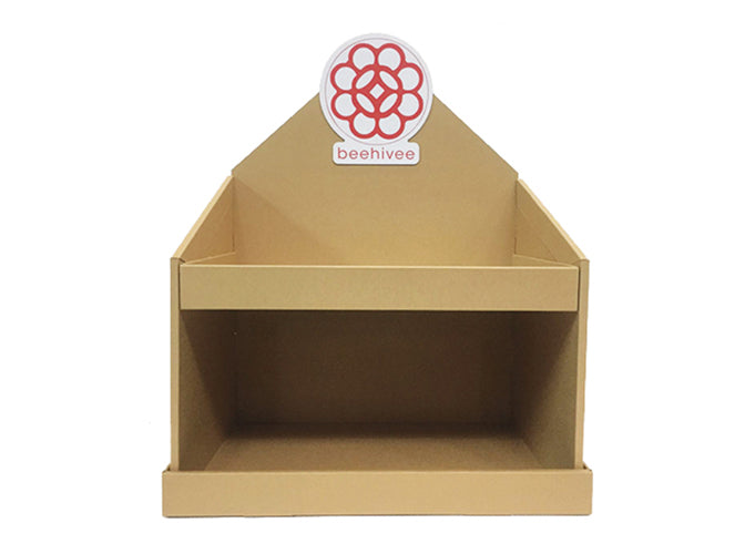 2-Tier Cardboard Countertop Display