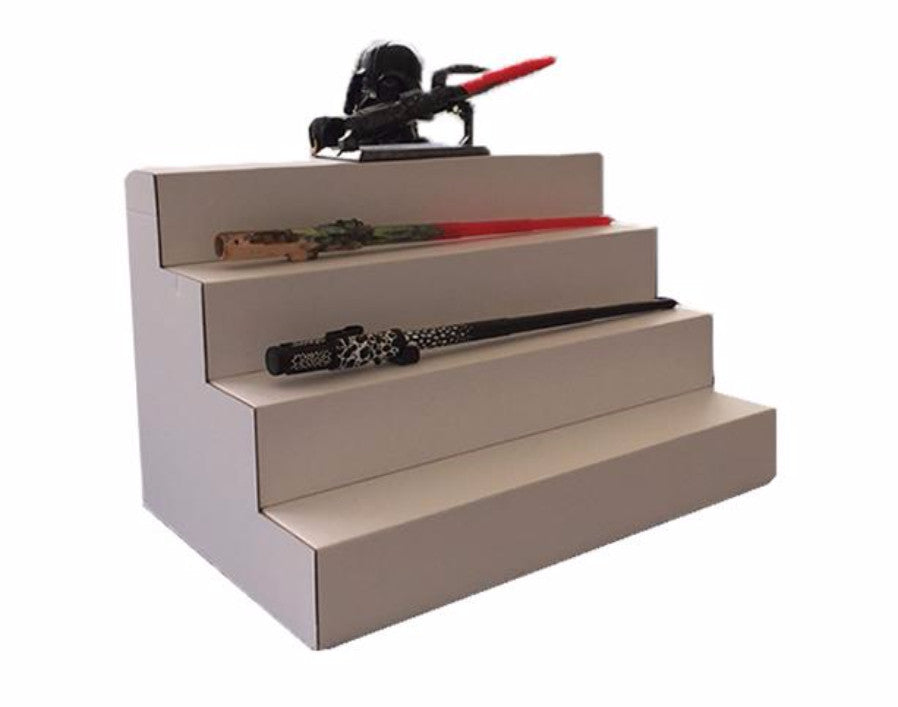 4-Tier Cardboard Countertop Display