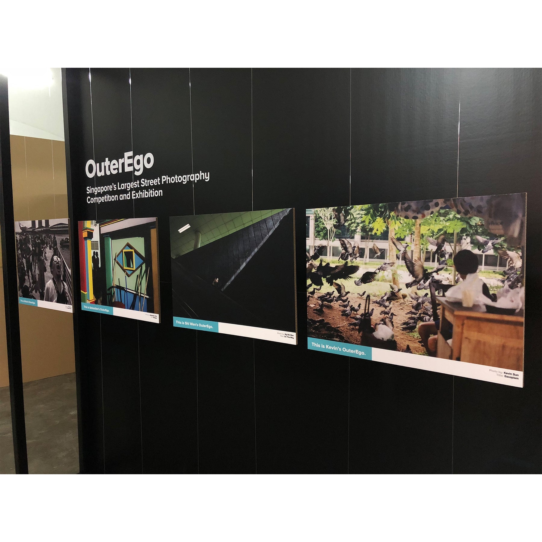 Black Photo Gallery Panel