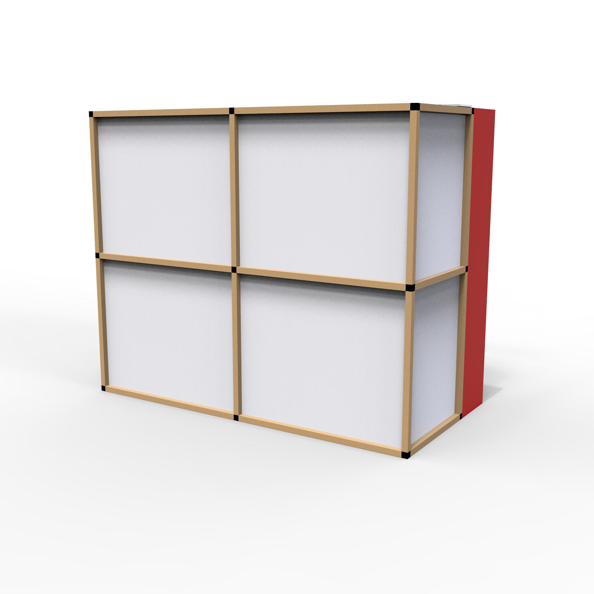 2m x 3m Booth Space Design 1