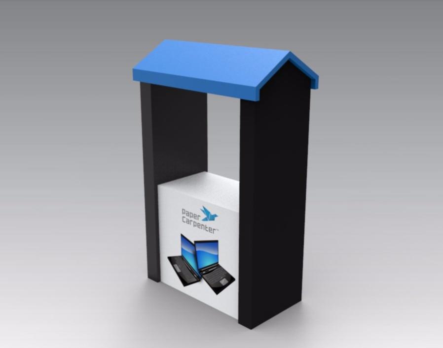 Cardboard Show Booth