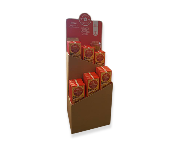 Fancy Steps Display Standee