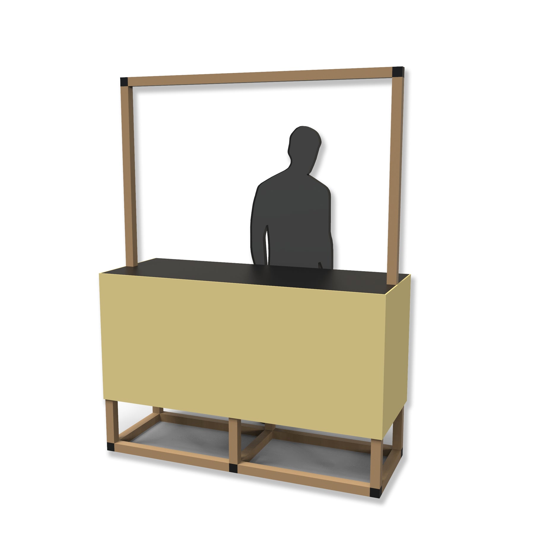 Stall with Top Bar