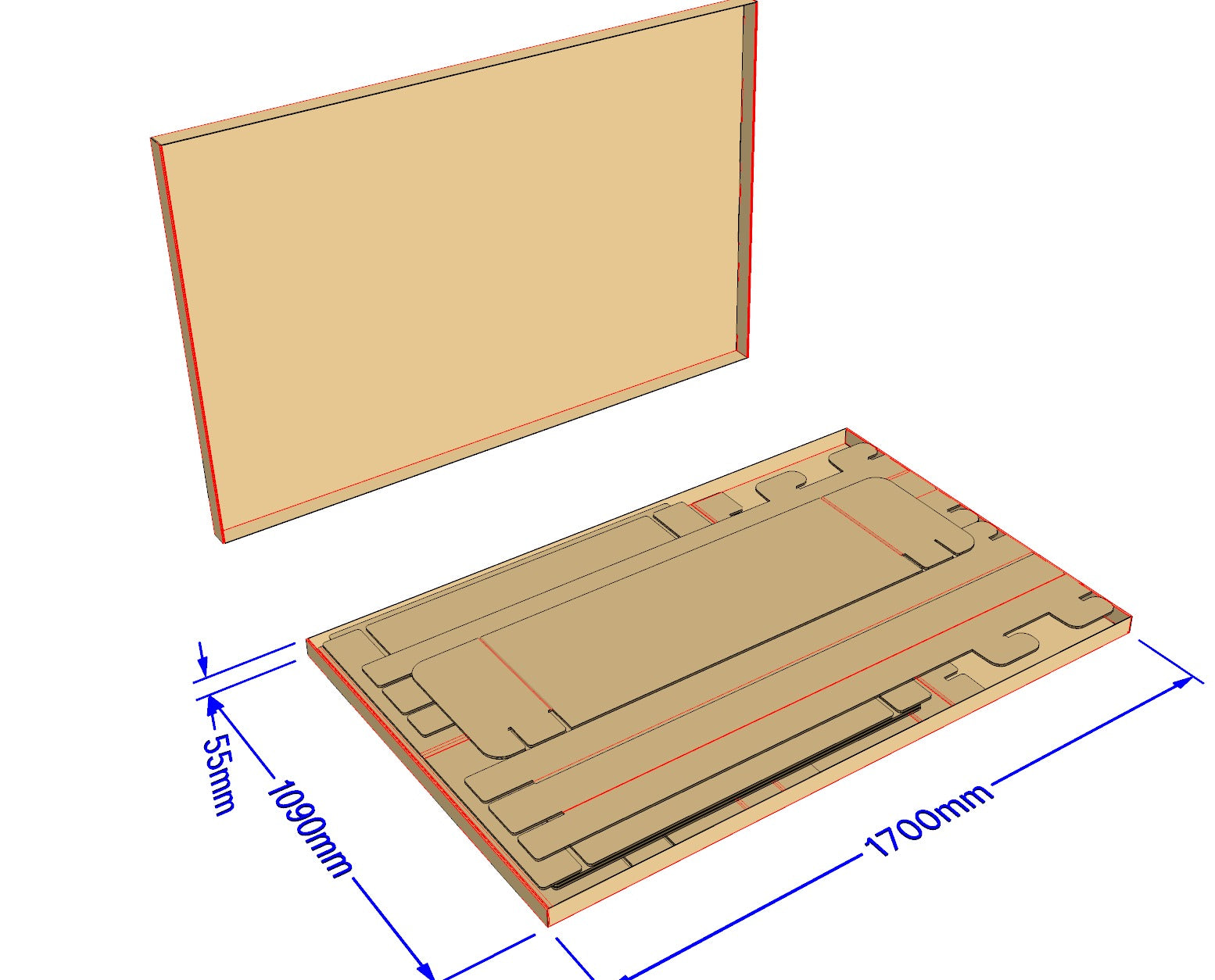 Cardboard Stall