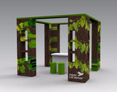 Cardboard Pop-up Booth