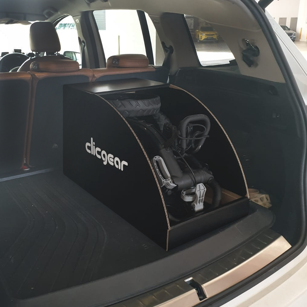 Clicgear golf pushcart holder