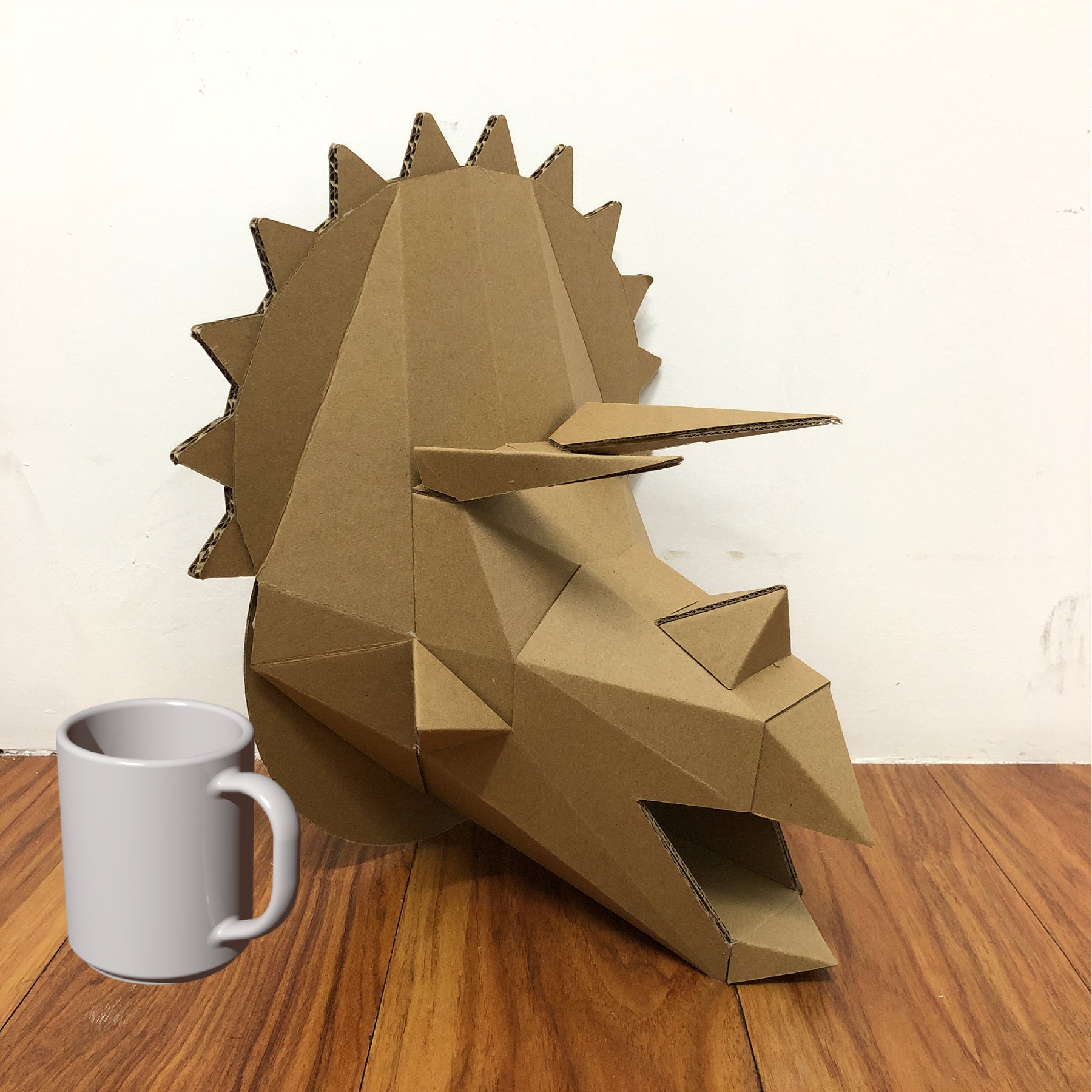 Triceratops Wall Mount