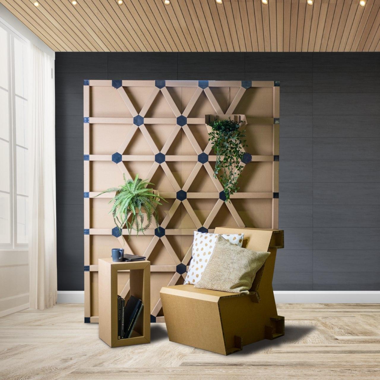 Geometric Feature Wall