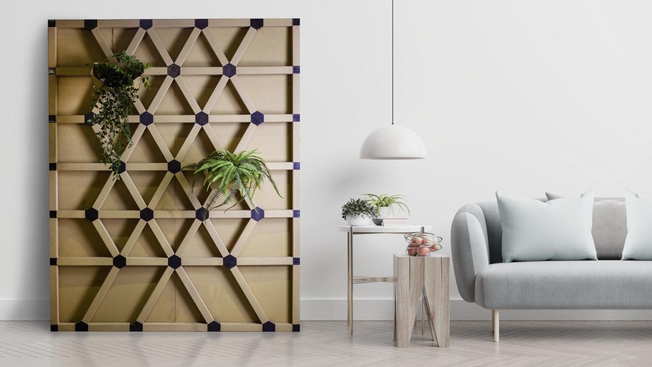 Geometric Feature Wall