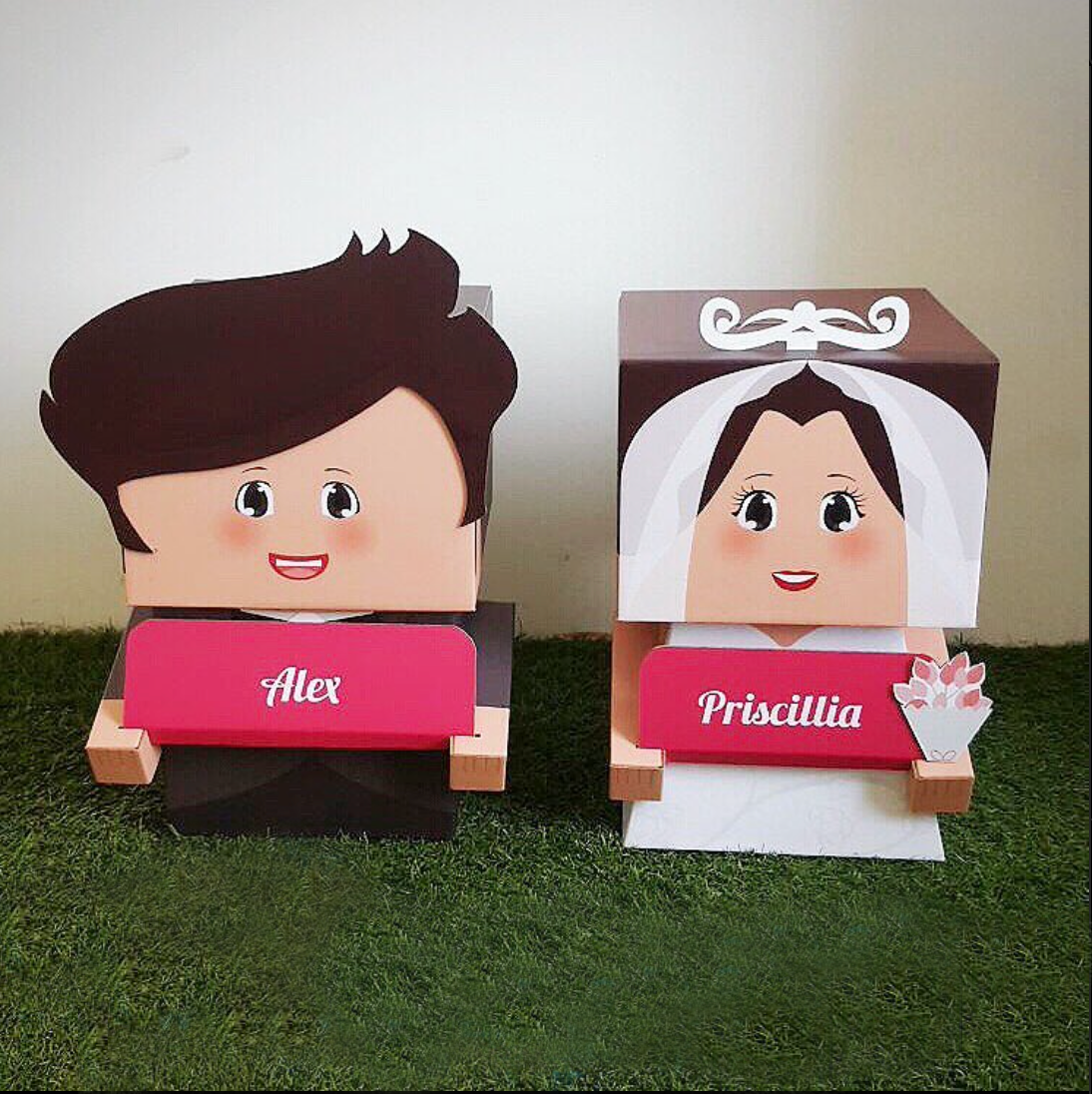 Couple Wedding Angbao Box