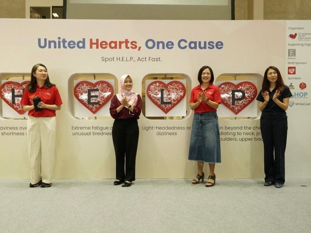 Singapore Heart Foundation United Hearts, One Cause