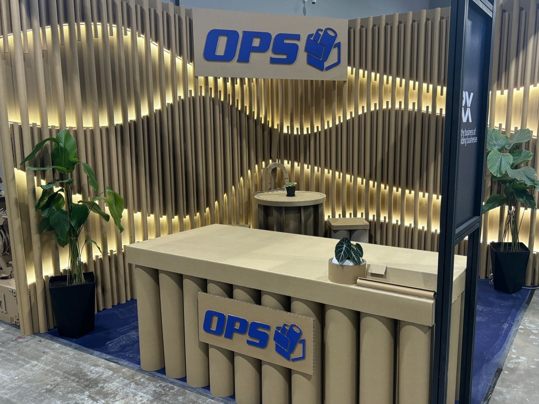 booth for exhibition-cardboard furniture-booth design-01