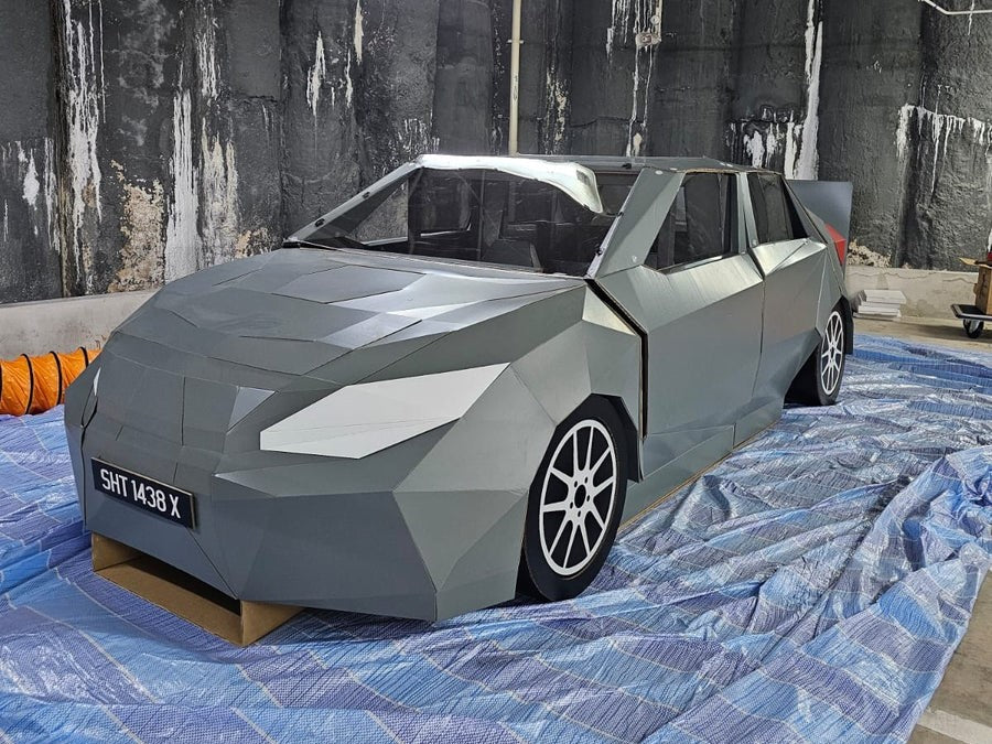 Life size car replica