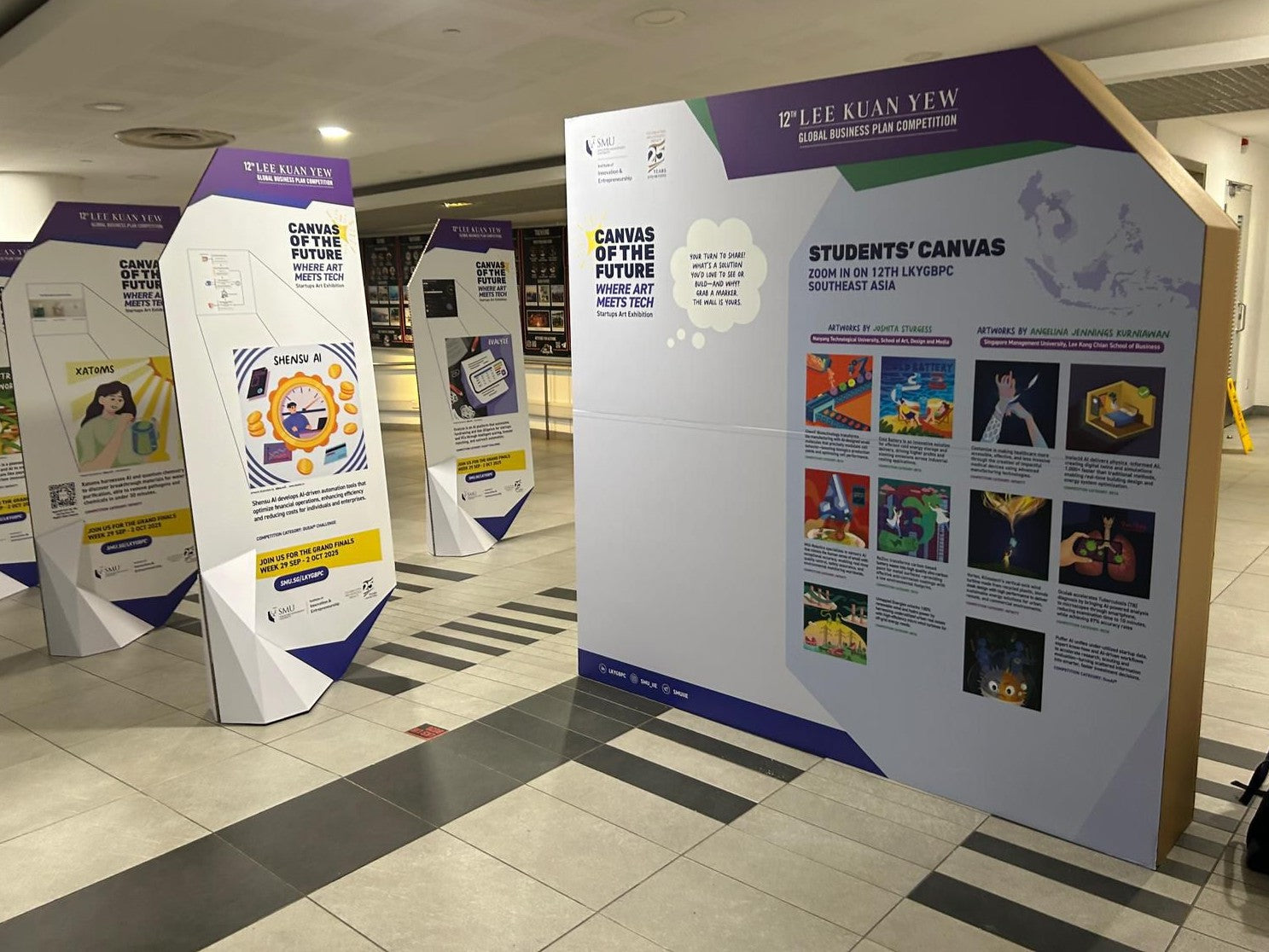 SMU Exhibition Panels