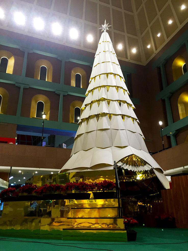 Tallest Cardboard Christmas Tree