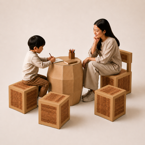 Barrel Table Set