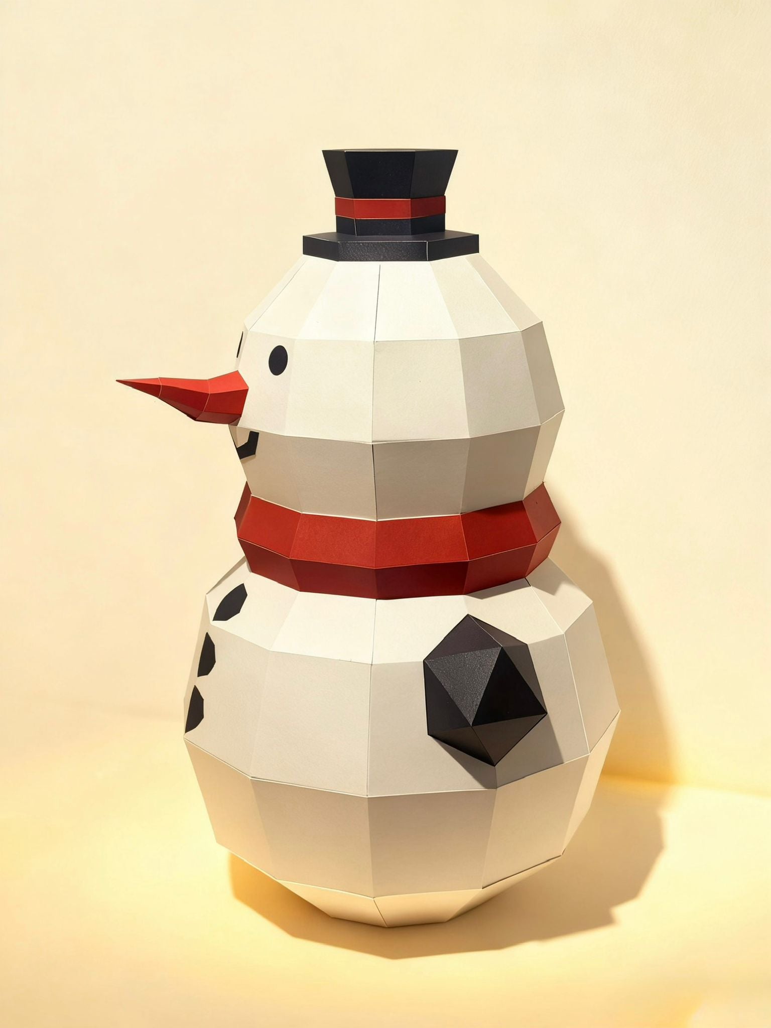 Origami Snowman