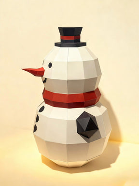 Origami Snowman