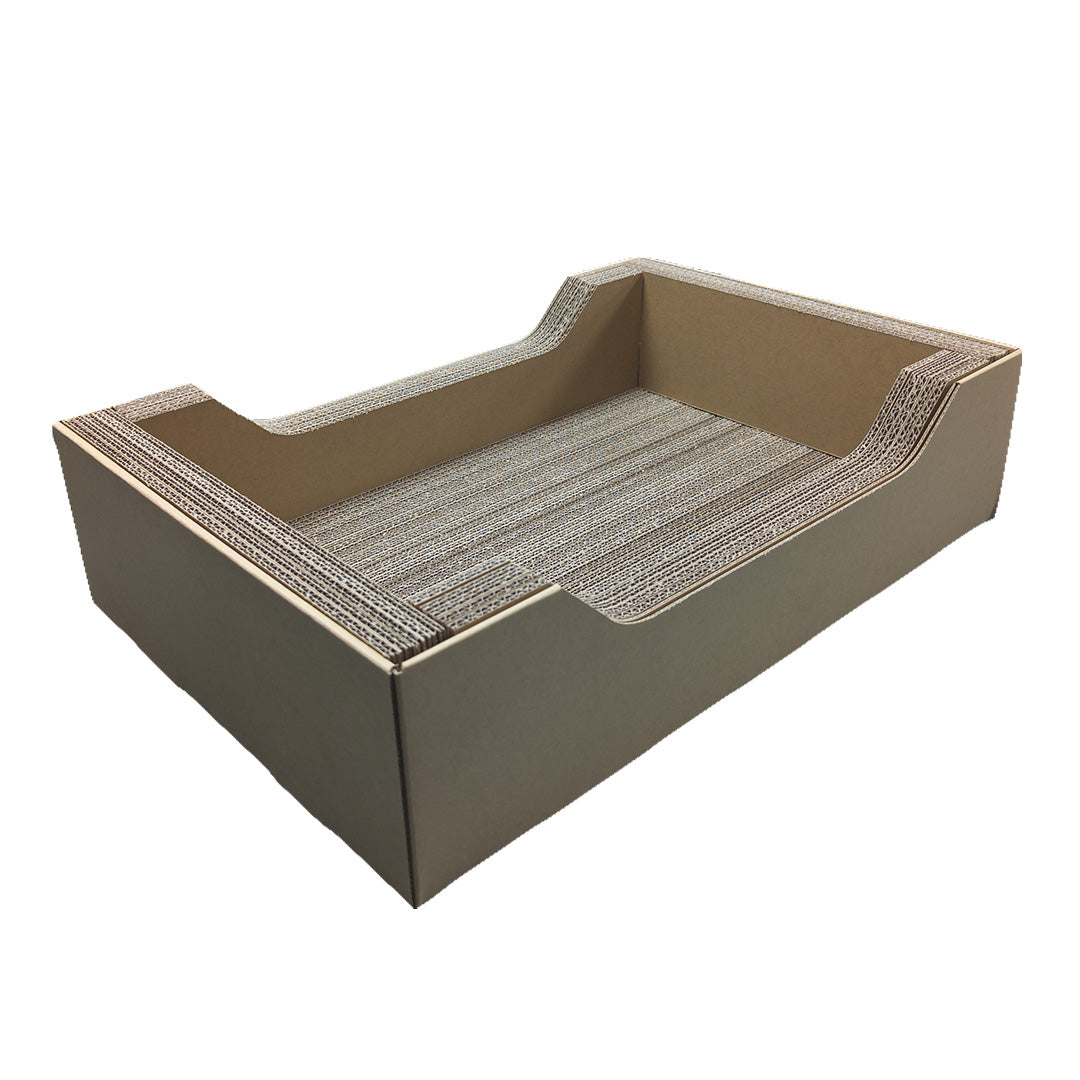 Cat scratchpad bed