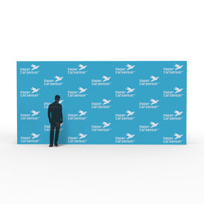 10ft x 20ft Backdrop with PaperConnect Structure (Reusable)
