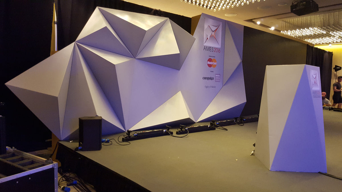 Faceted Backdrop