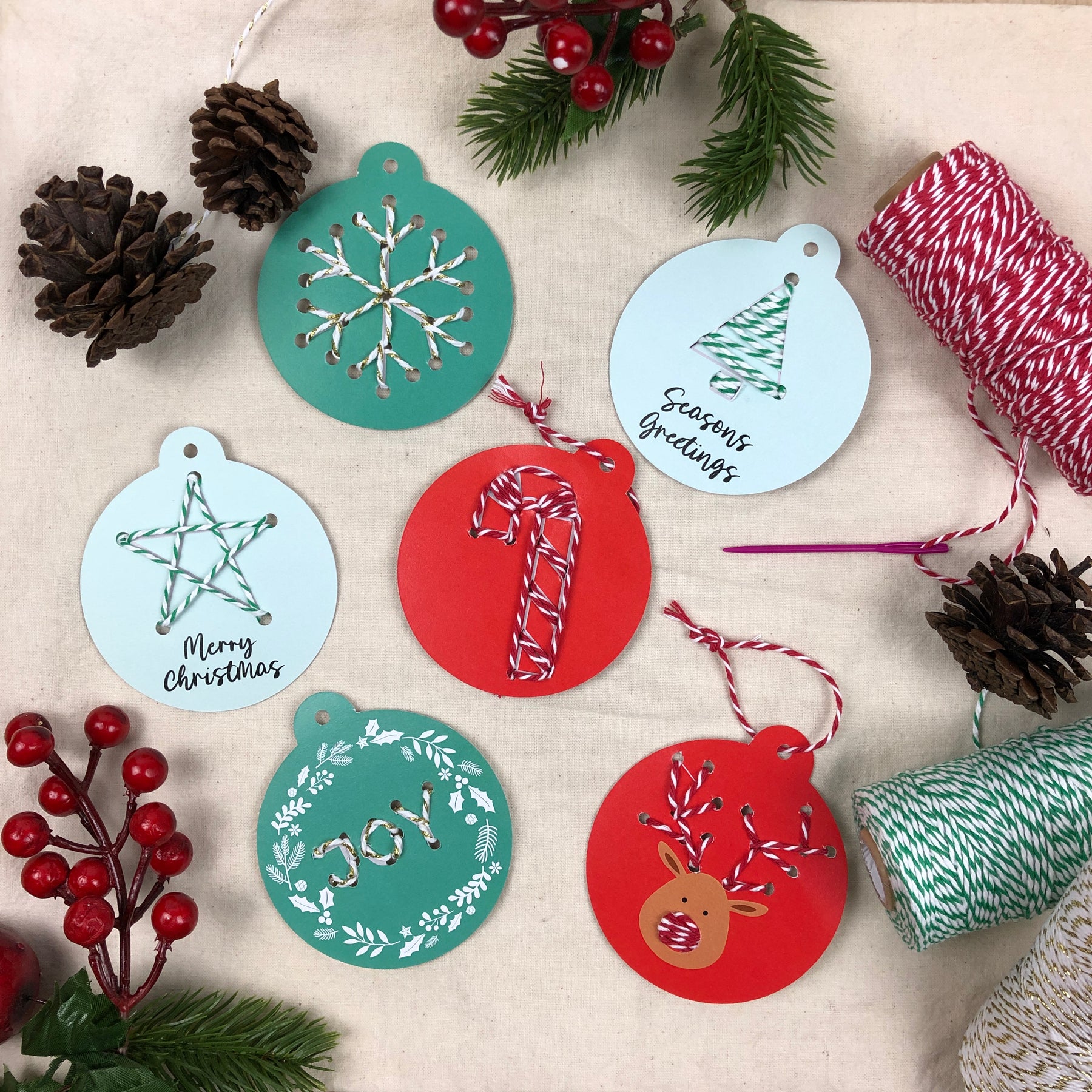 Embroidered Ornament Craft