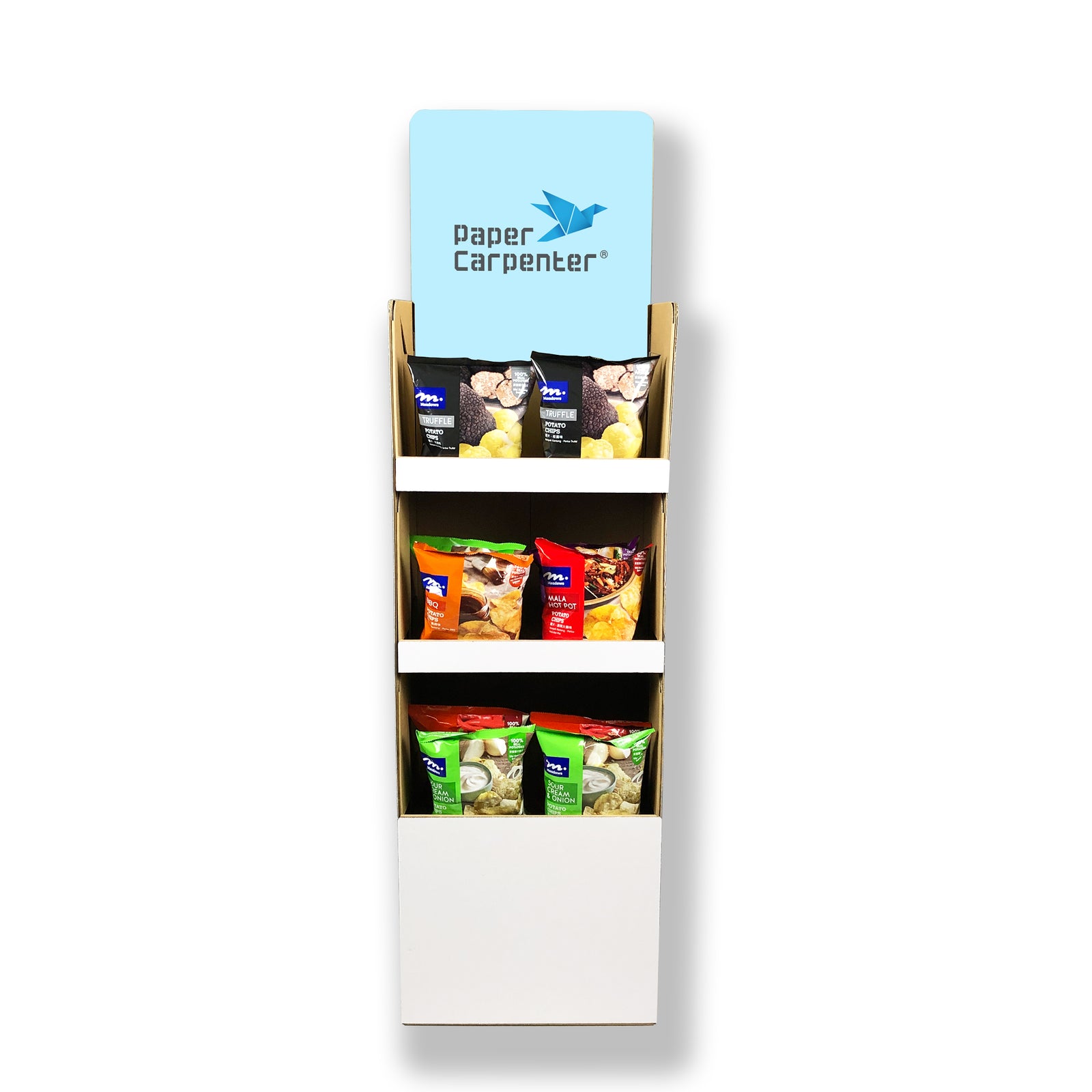 Staples Standee Stackable Modular Floor Standee