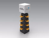 Floor Display Pop-up Shelves