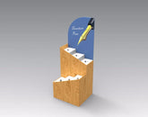 Fancy Steps Display Standee
