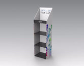 4-Tier Cardboard Floor Display